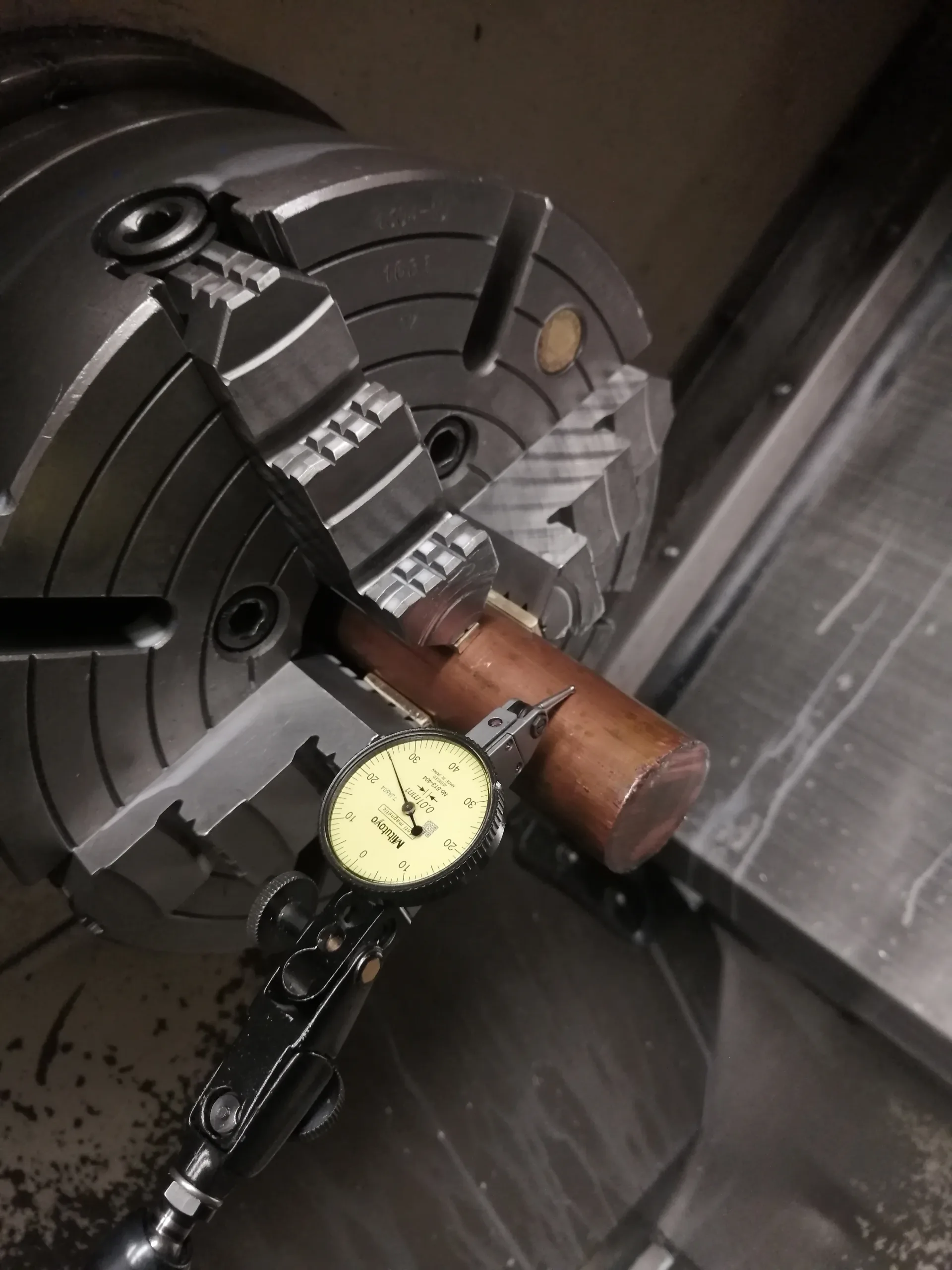 Alineación Torno CNC